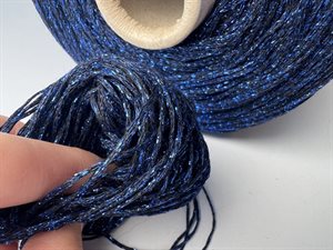 Effektgarn - blu navy, 25 gram